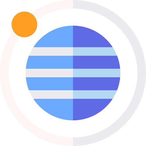 globo terrestre Basic Straight Flat icona