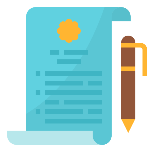 Terms and conditions Aphiradee (monkik) Flat icon
