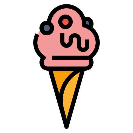 Ice cream Aphiradee (monkik) Lineal Color icon