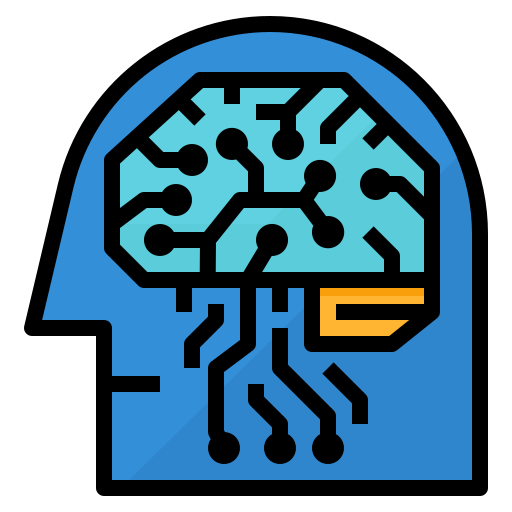 inteligencia artificial Aphiradee (monkik) Lineal Color icono