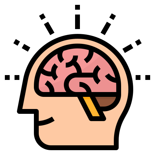 Brain Aphiradee (monkik) Lineal Color icon
