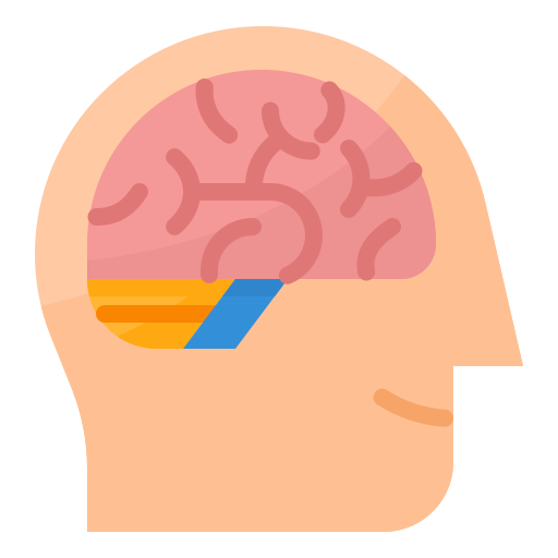 Мозг Aphiradee (monkik) Flat иконка
