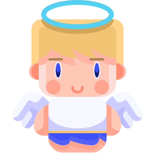 Angel Justicon Flat icon
