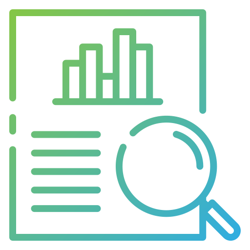 Data analysis Good Ware Gradient icon