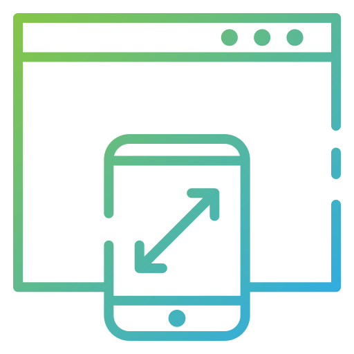 Responsive design Good Ware Gradient icon