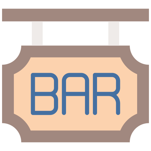 bar Good Ware Flat icono