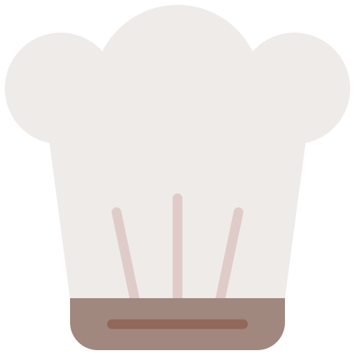 sombrero de cocinero Good Ware Flat icono
