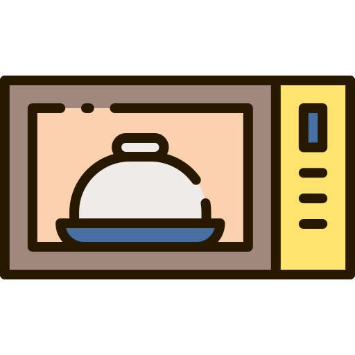 Microwave Good Ware Lineal Color icon