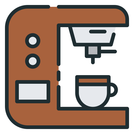 Coffee maker Good Ware Lineal Color icon
