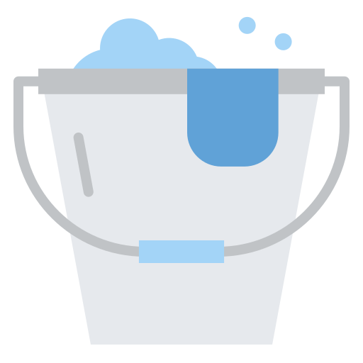 Bucket Good Ware Flat icon
