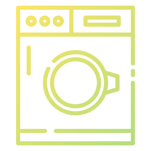 máquina de lavar Good Ware Gradient Ícone