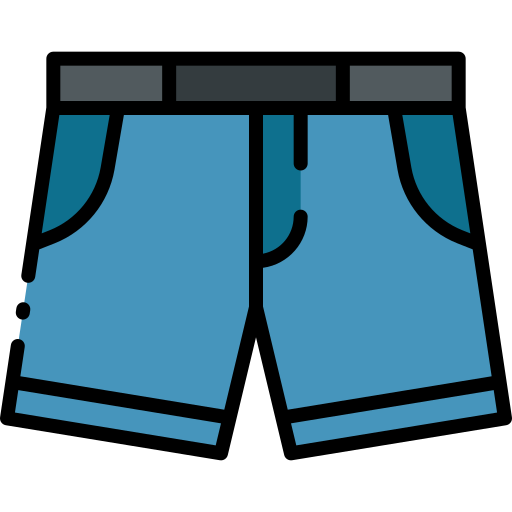 pantalones cortos Good Ware Lineal Color icono
