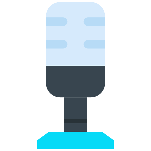 mikrofon Good Ware Flat ikona