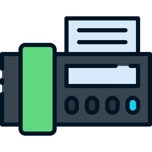 fax Good Ware Lineal Color icono