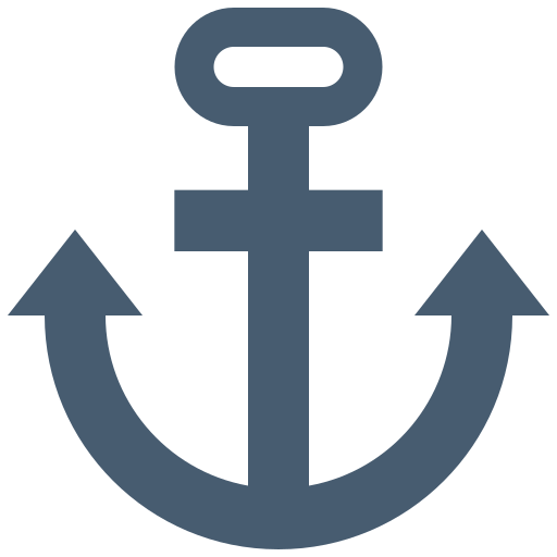 Anchor Good Ware Flat icon