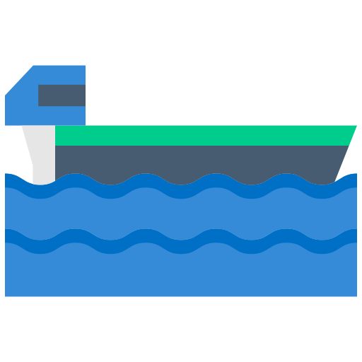 barco de pesca Good Ware Flat icono