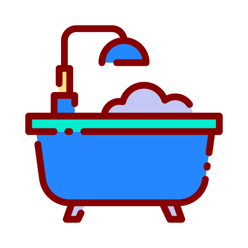 Bathroom Good Ware Lineal Color icon
