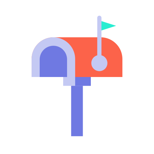 Mailbox Good Ware Flat icon