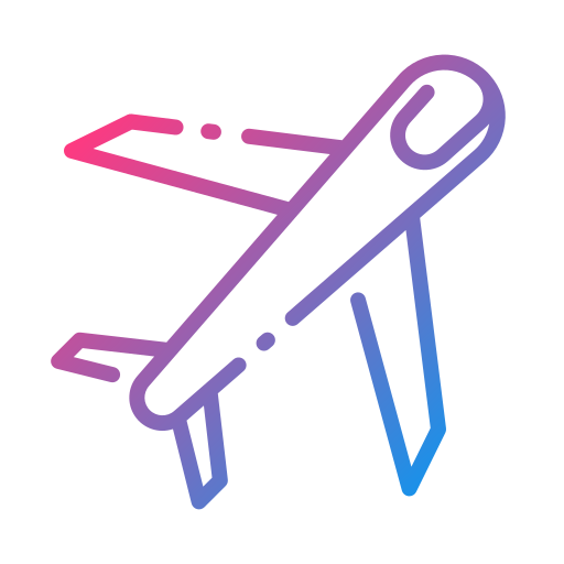 Airplane Good Ware Gradient icon