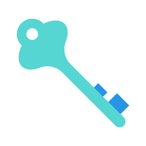 Key Good Ware Flat icon