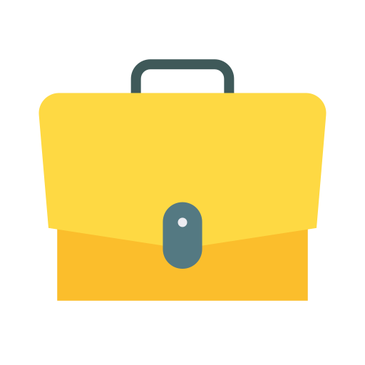 Briefcase Good Ware Flat icon