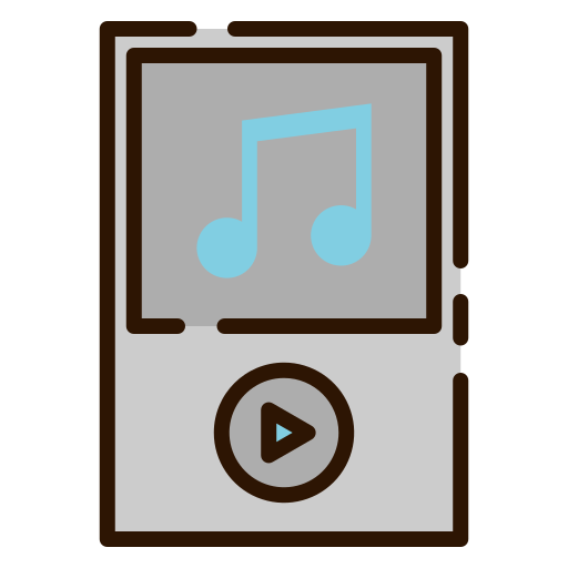 musikspieler Good Ware Lineal Color icon