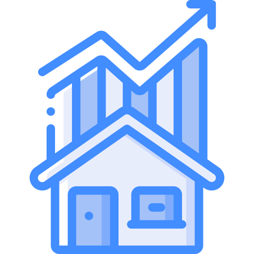 hypotheek Basic Miscellany Blue icoon