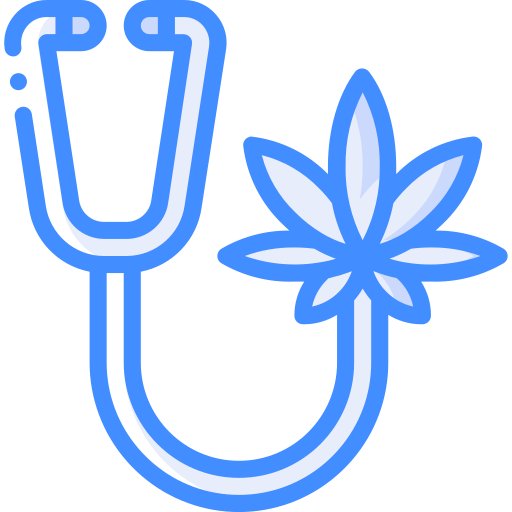 Stethoscope Basic Miscellany Blue icon