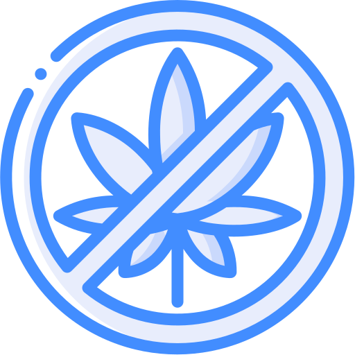 금지 Basic Miscellany Blue icon