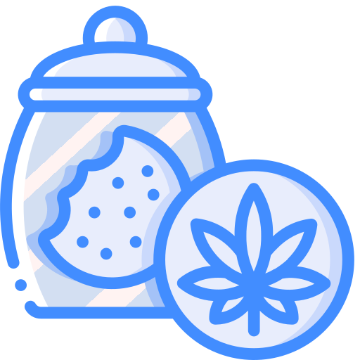 Cookies Basic Miscellany Blue icon