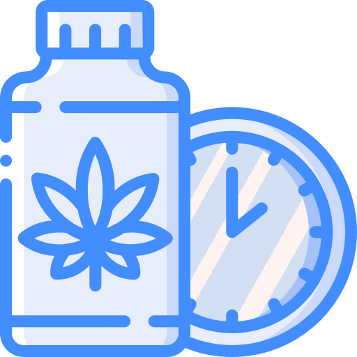 cannabis Basic Miscellany Blue Icône