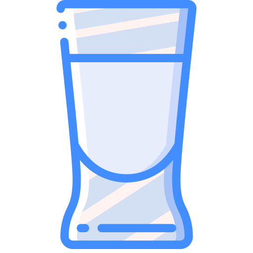 bicchiere Basic Miscellany Blue icona