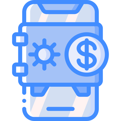 online-banking Basic Miscellany Blue icon