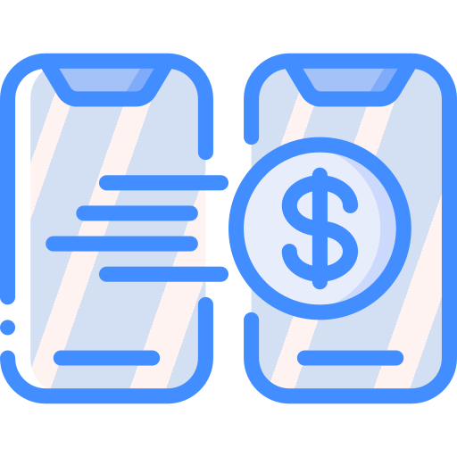 Transaction Basic Miscellany Blue icon