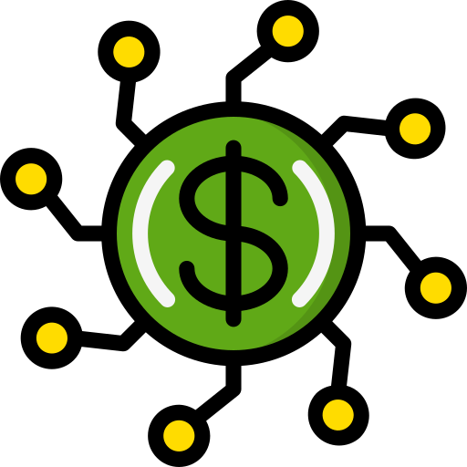 dolar Basic Miscellany Lineal Color ikona