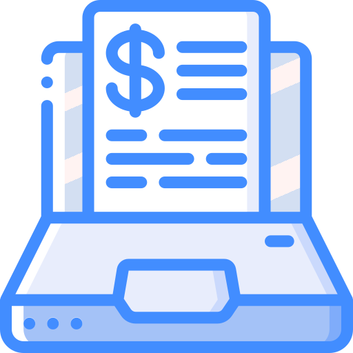 Business Basic Miscellany Blue icon