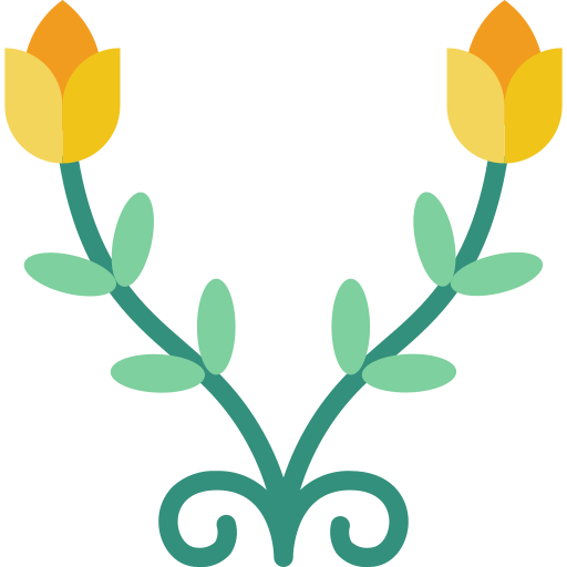 Flor Basic Miscellany Flat icono