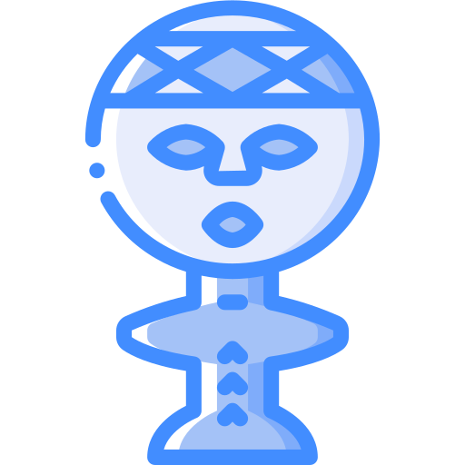 statue Basic Miscellany Blue icon