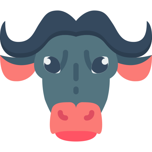 Buffalo Basic Miscellany Flat icon