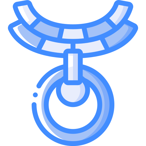 halskette Basic Miscellany Blue icon