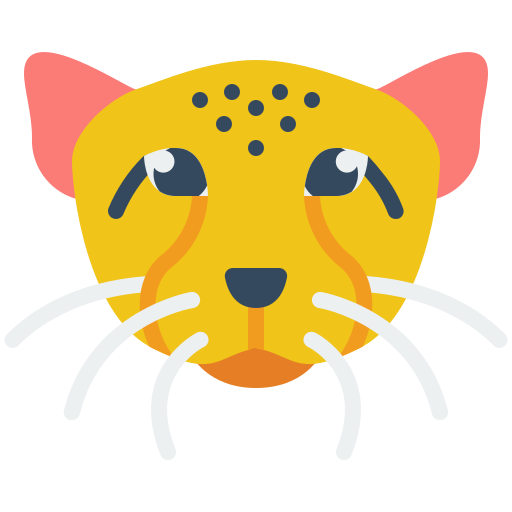 Cheetah Basic Miscellany Flat icon