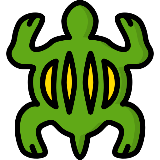 schildkröte Basic Miscellany Lineal Color icon
