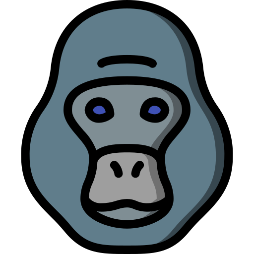 gorilla Basic Miscellany Lineal Color icon