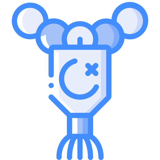 kralen Basic Miscellany Blue icoon