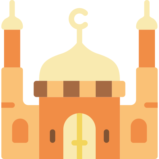moschee Basic Miscellany Flat icon