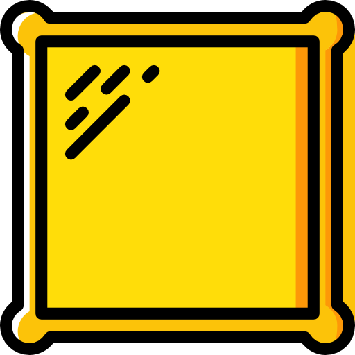 Mirror Basic Miscellany Yellow icon