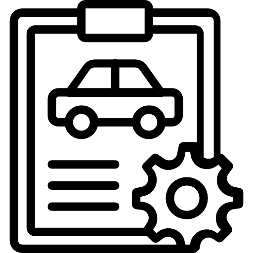 reparación de autos Basic Miscellany Lineal icono