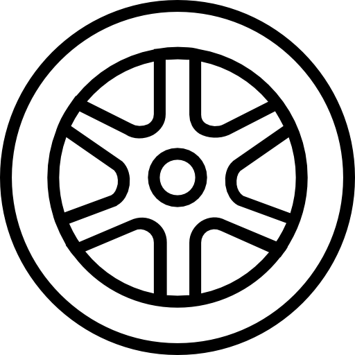 Alloy wheel Basic Miscellany Lineal icon