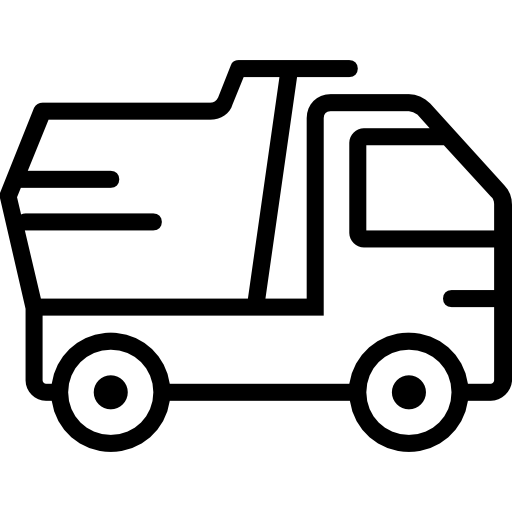 camion della spazzatura Basic Miscellany Lineal icona