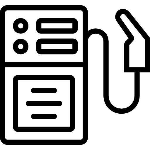 benzinestation Basic Miscellany Lineal icoon